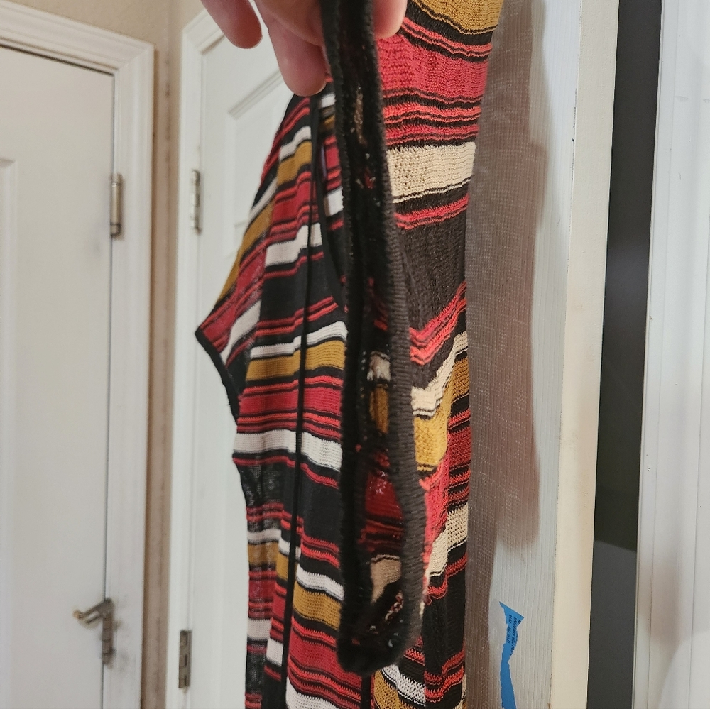 Zara knit Long Striped Tunic  Size XS-S   multi-coloured - Picture 10 of 11